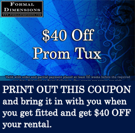 prom coupon box