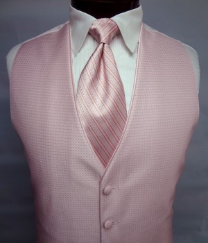 Light Pink Sterling Vest by Jean Yves