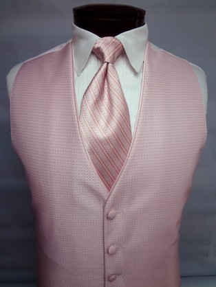 Light Pink Sterling Vest by Jean Yves