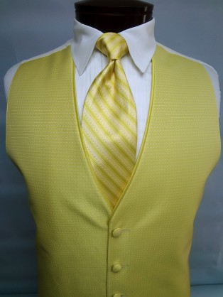 Citron Sterling Vest by Jean Yves