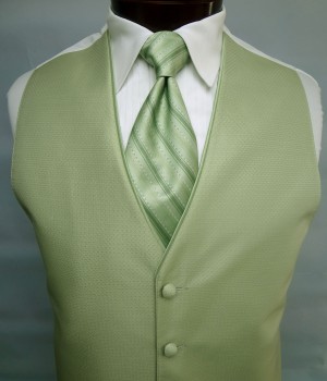 Celadon Sterling Vest by Jean Yves