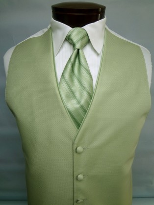 Celadon Sterling Vest by Jean Yves