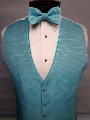 Rio Turquoise Sterling Vest by Jean Yves