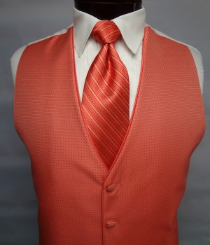 Palm Beach Coral Sterling Vest by Jean Yves