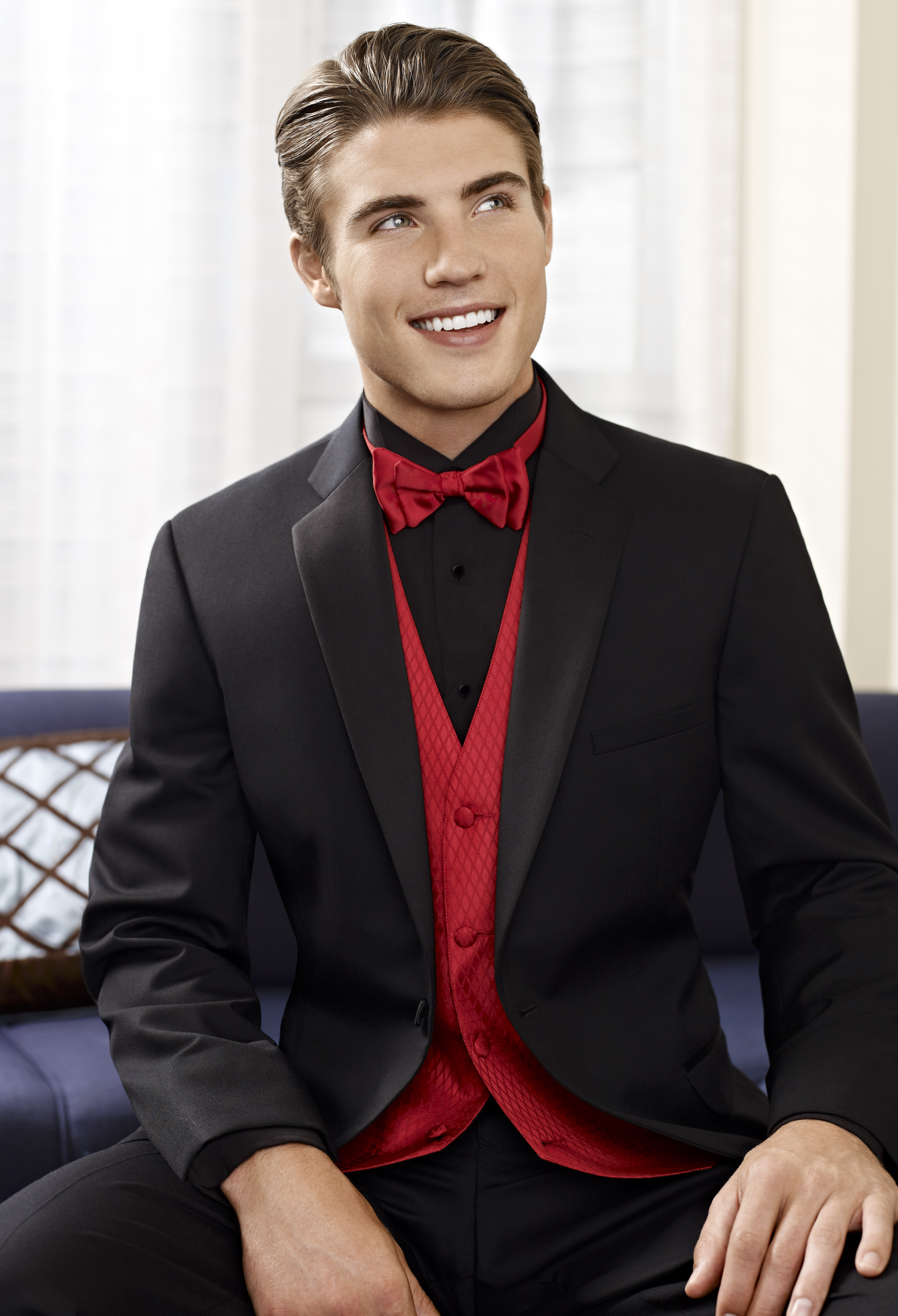 tuxedo shirt with suit jacket