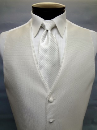 Diamond White Tango Vest by Jean Yves