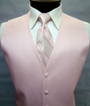 Light Pink Venetian Vest by Cardi