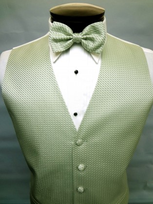 Mint Green Venetian Vest by Cardi