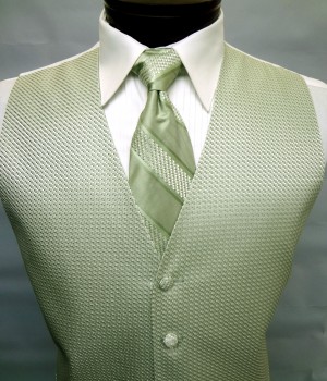 Mint Venetian Vest by Cardi