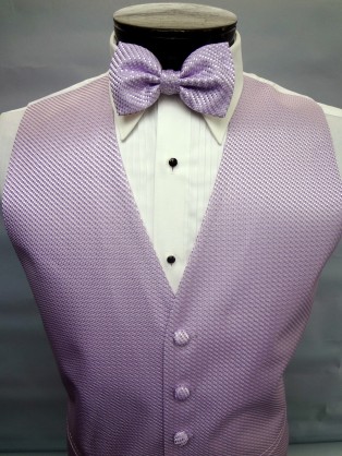 Lavender Venetian Vest by Cardi