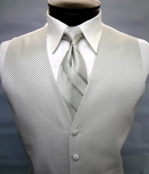 Platinum Venetian Vest by Cardi