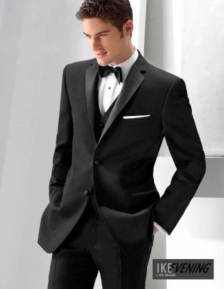 Ike Evening 100% Wool Tuxedo