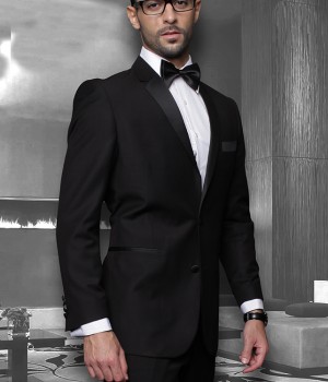 Two Button Black Tuxedo