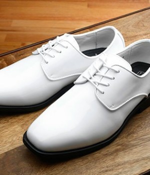 White Tuxedo Shoe