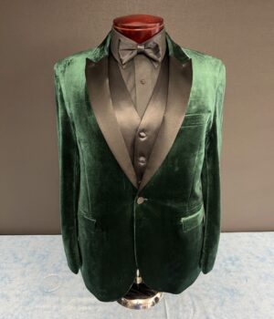 Evergreen Velvet Tuxedo