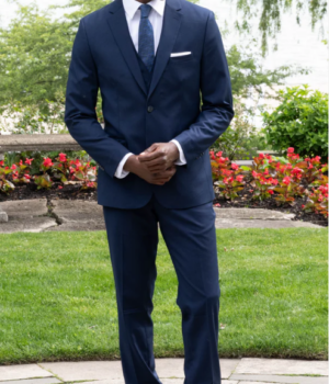 Navy Suit by Couture 1910