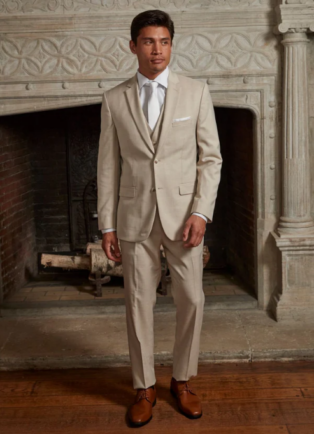 Tan Suit by Couture 1910